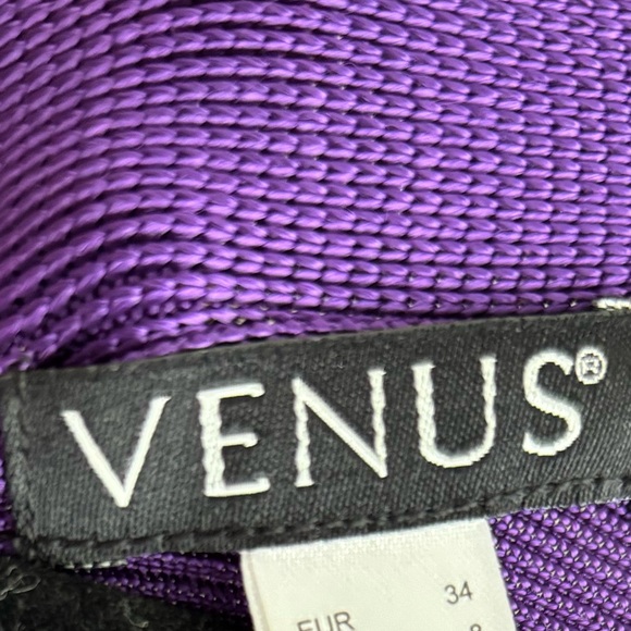 VENUS Purple Fringe Midi Dress - Picture 8 of 10